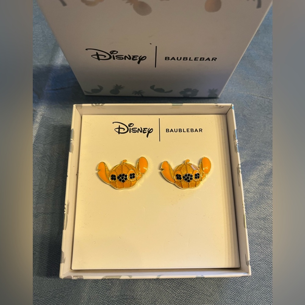 New in box!
Cute Stitch Halloween Earrings! - Picture 1 of 3